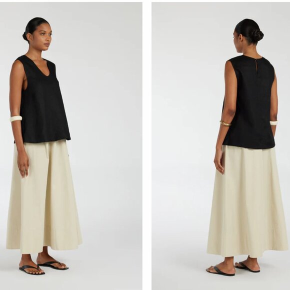 NWT DISSH KIRSTY STONE COTTON CIRCLE SKIRT - Picture 1 of 4